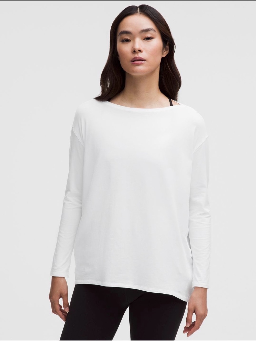 Lululemon Back in Action long sleeve top, size 12